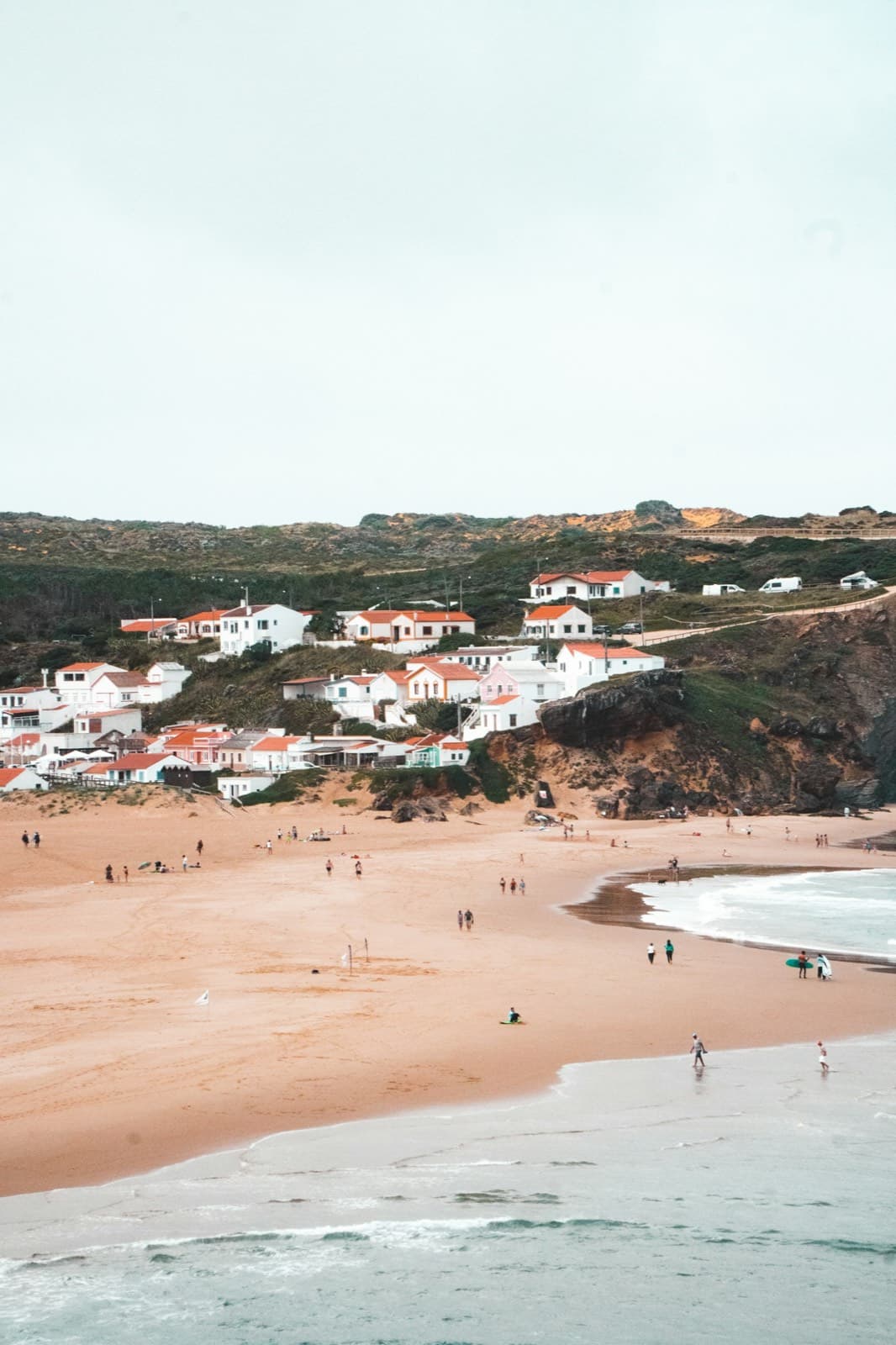 Surfing at Arrifana