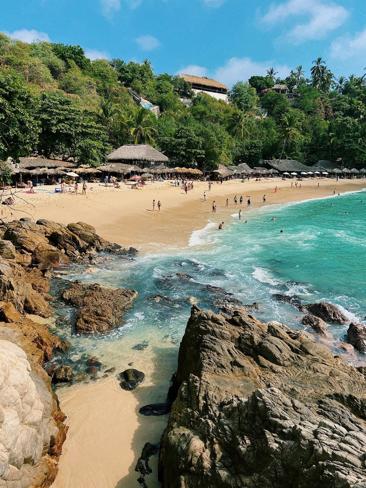 The beach at Carrizalillo