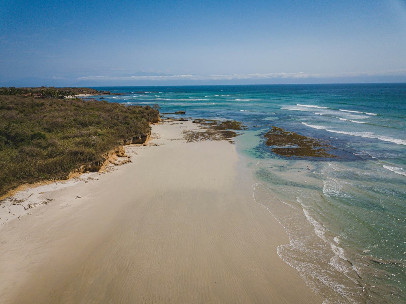 The beach at La Lancha