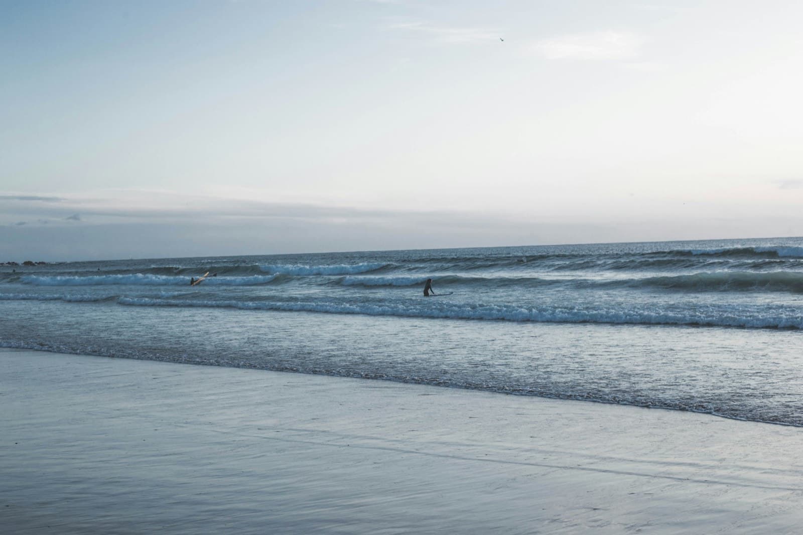 The beach in Matosinhos