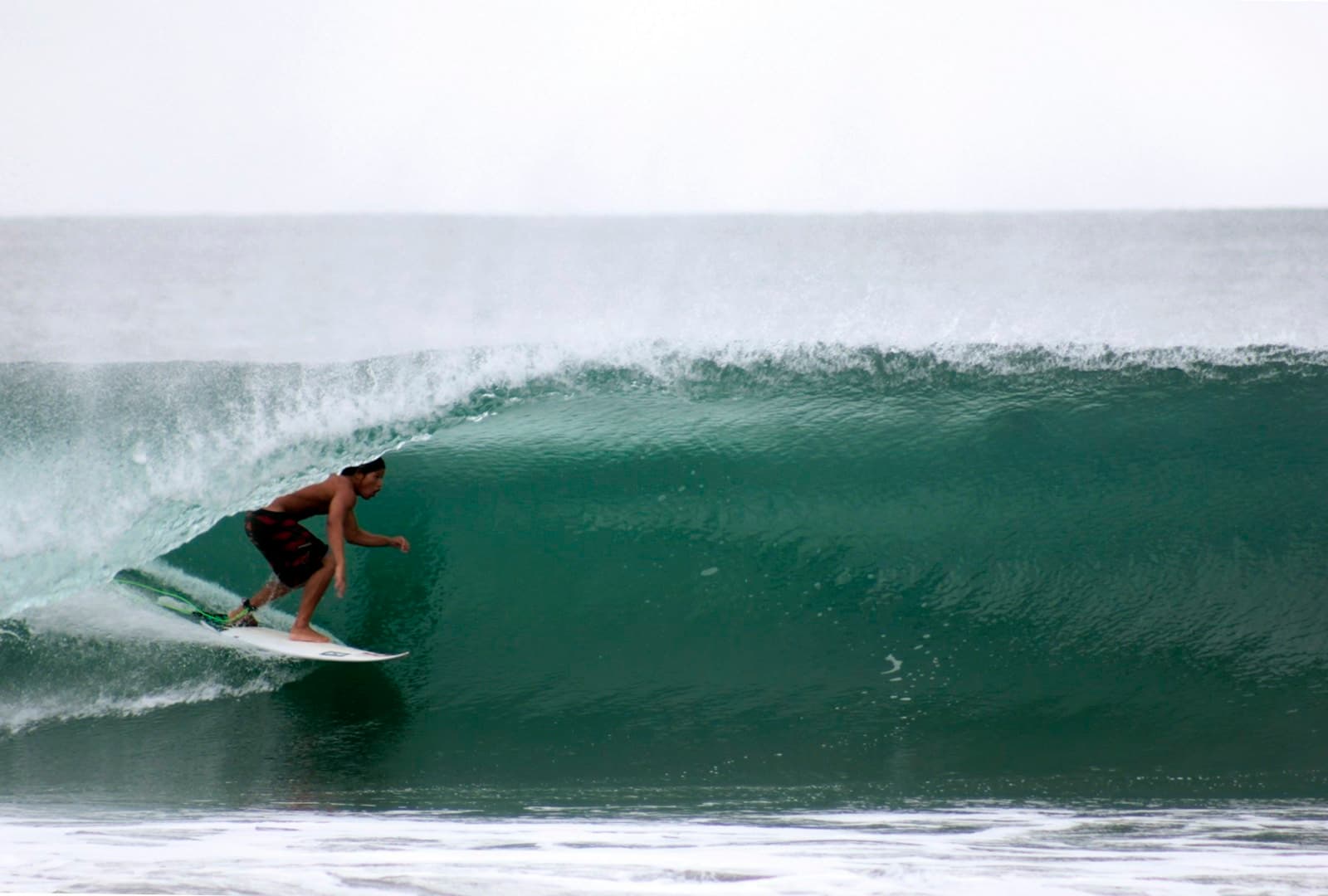 Surfing in Boca de Pascuales
