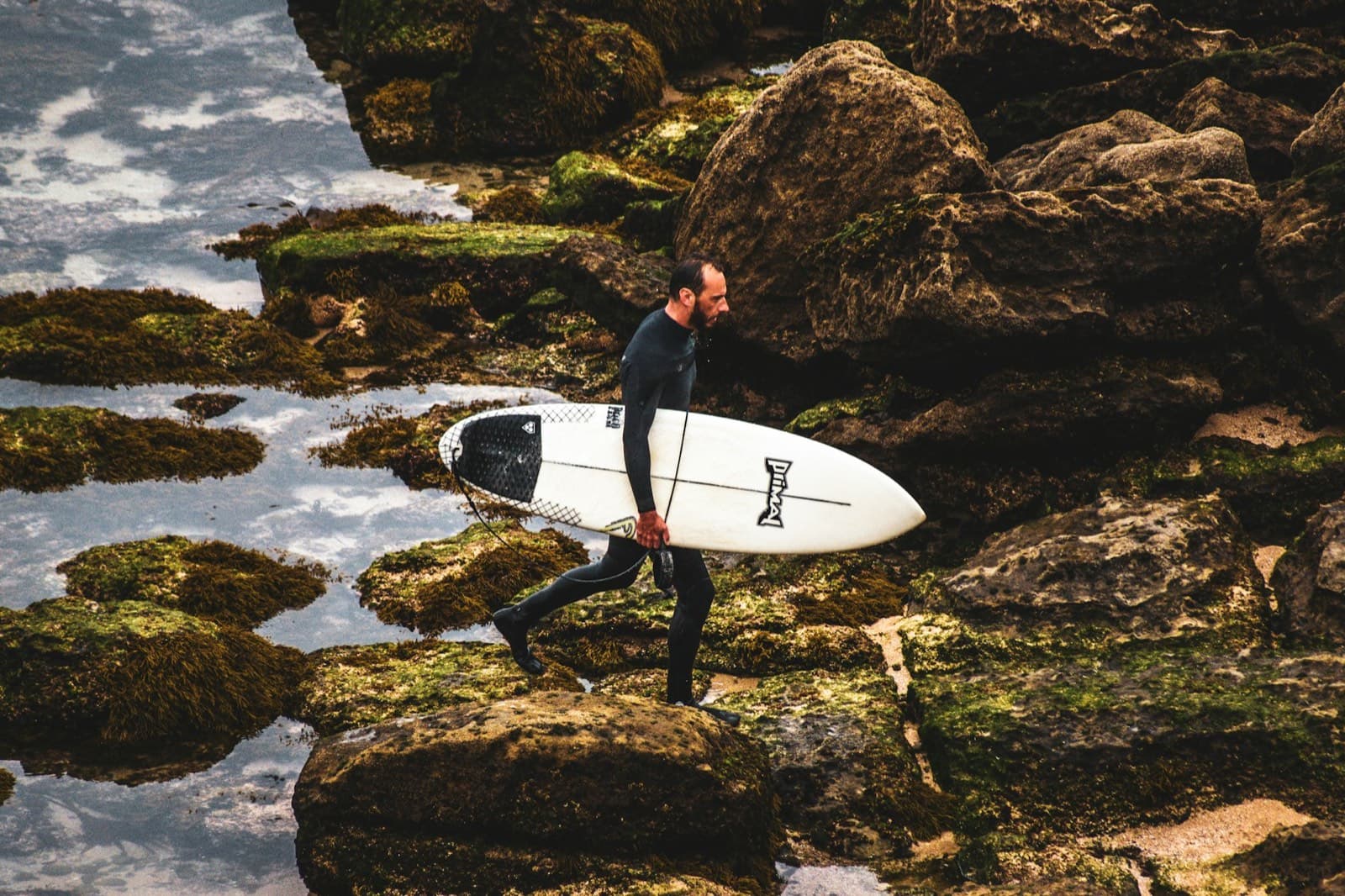 Surfing in Peniche