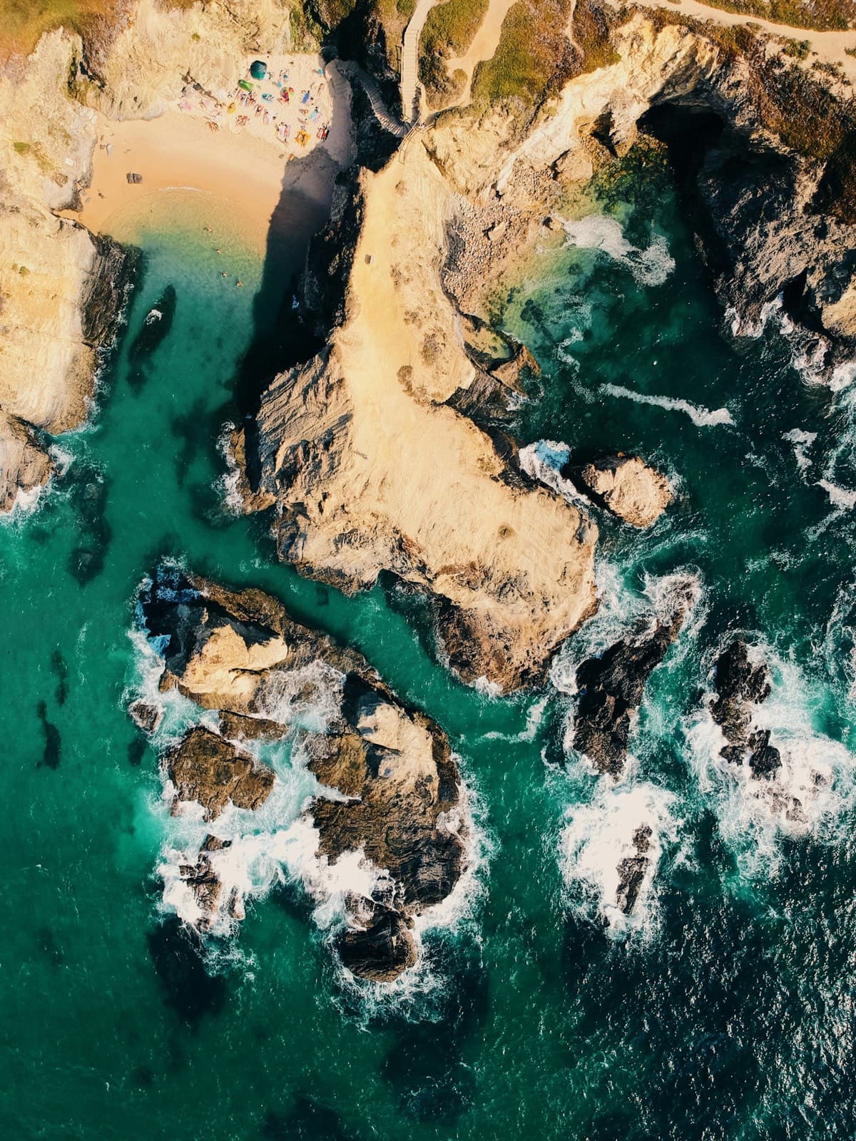 The coast in Porto Covo
