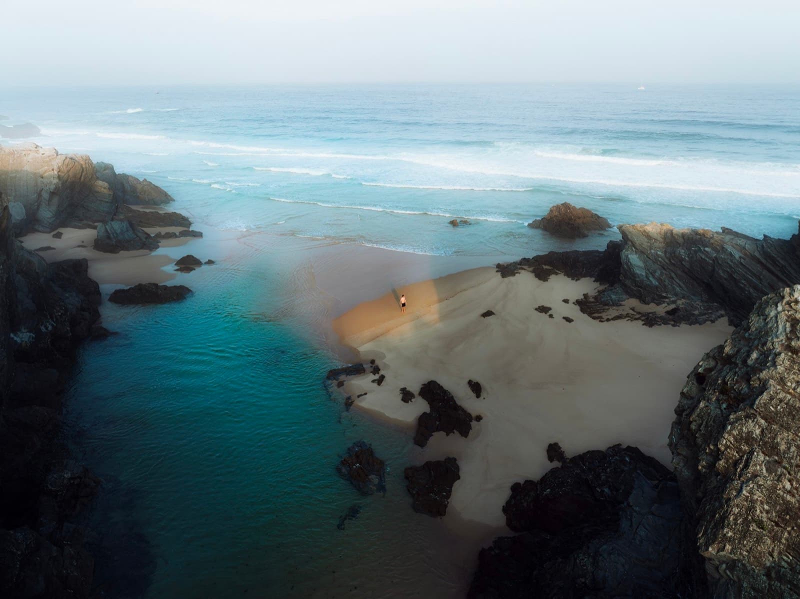 The coast in Porto Covo