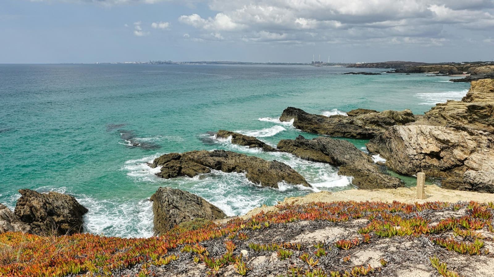 The coast in Porto Covo