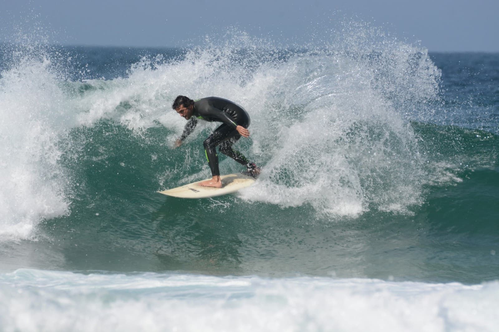 Surfing in Praia do Tonel