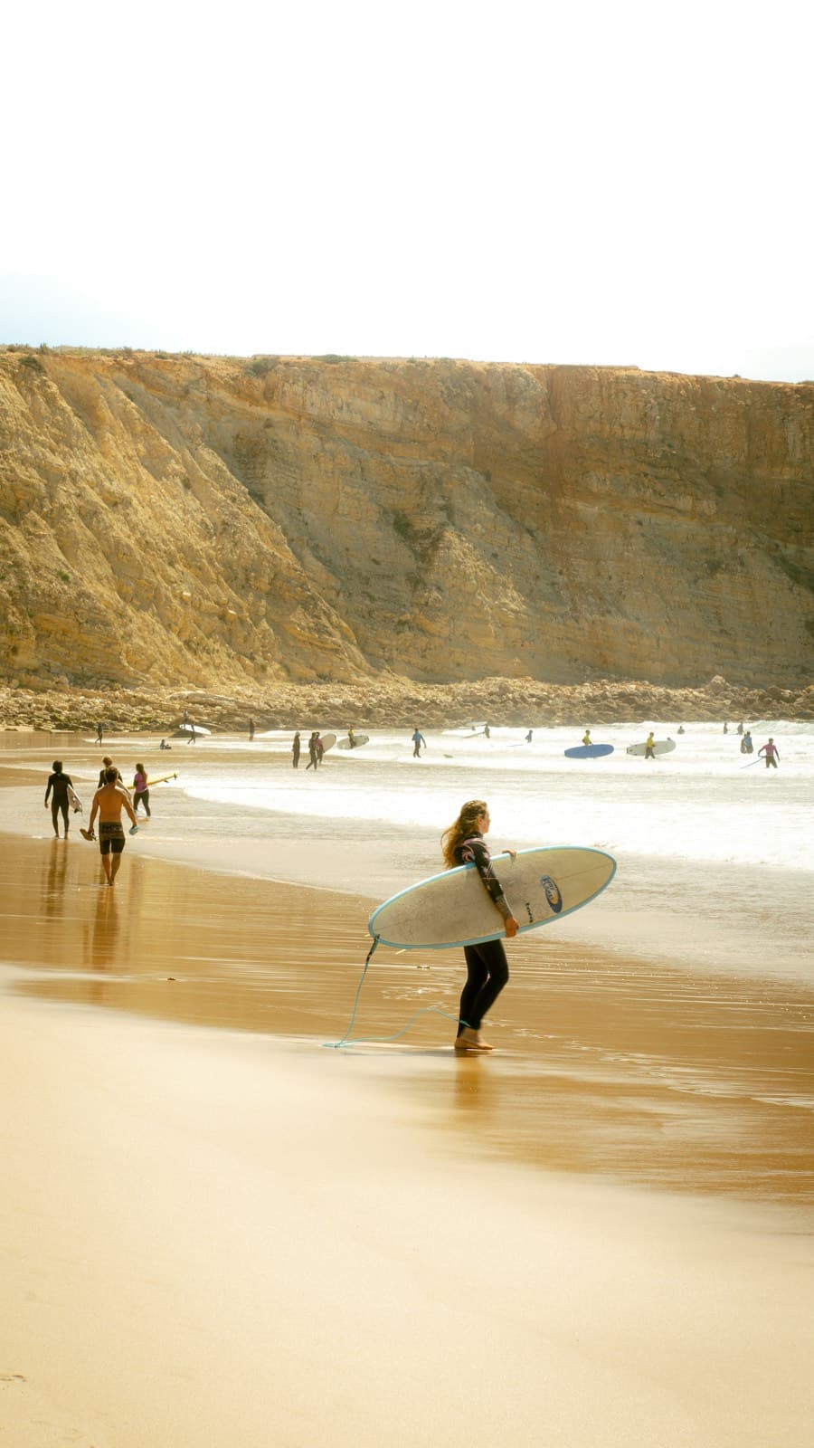 Surfing in Sagres