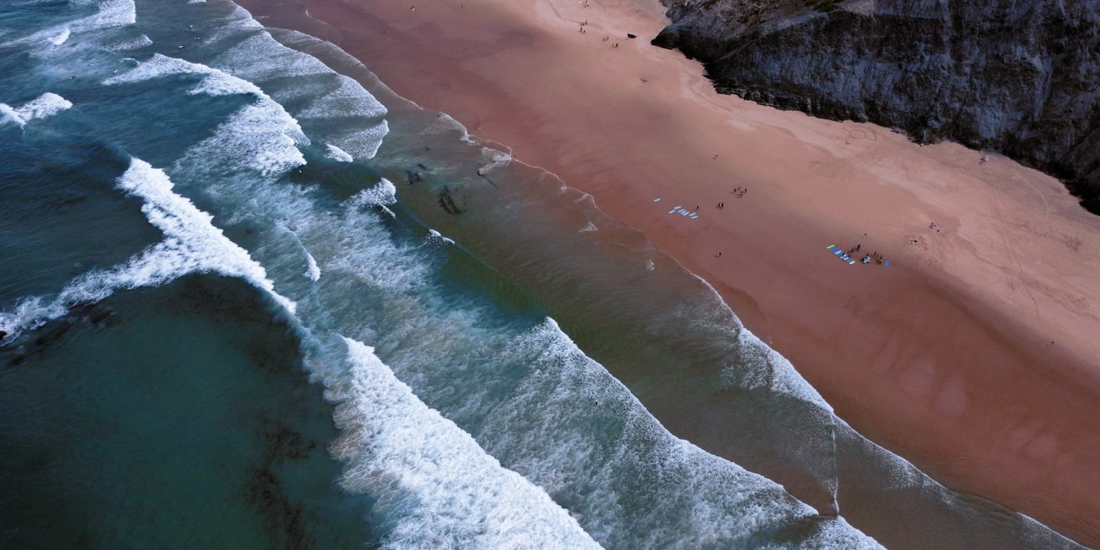 The beach in Sagres