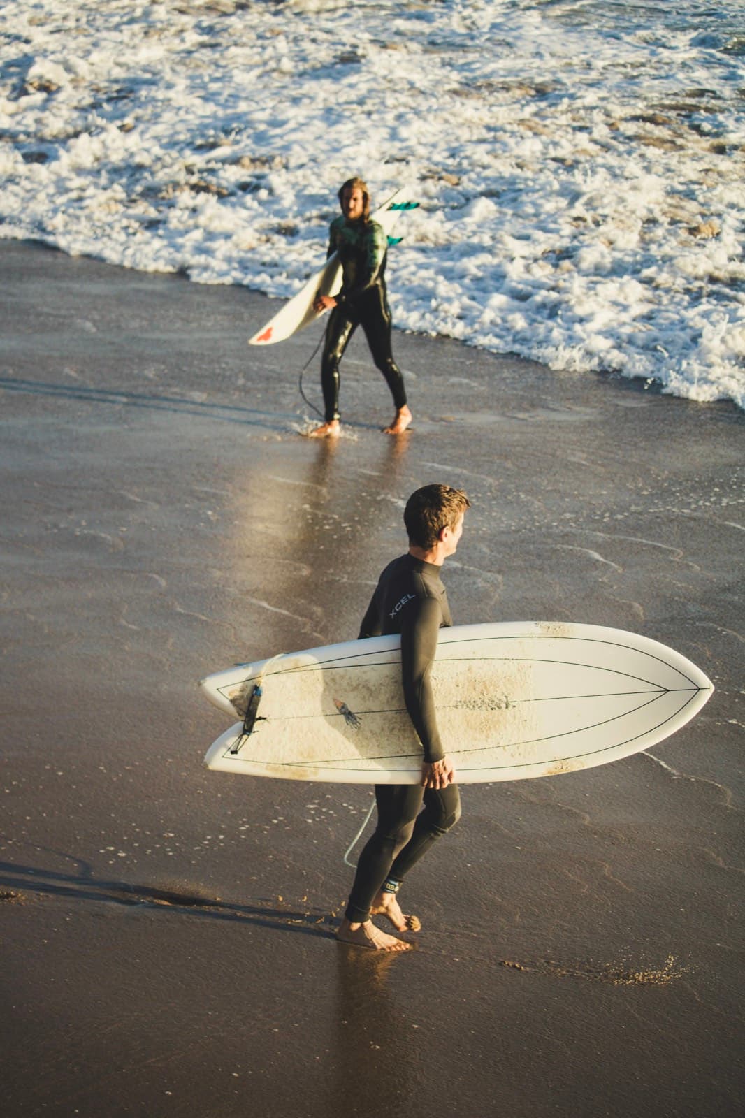 Surfing in São Pedro do Estoril