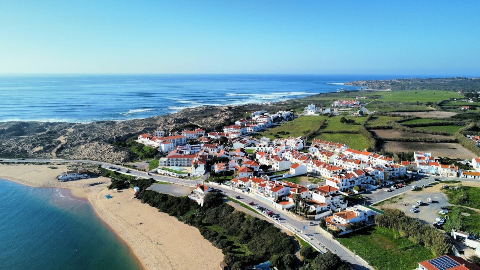 The coast in Vila Nova de Milfontes